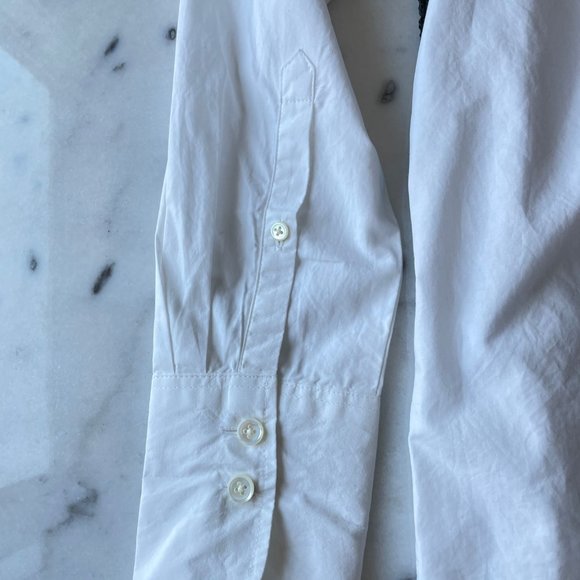 J.Crew Button Down White Shirt with Sequin Detail - Picture 14 of 16